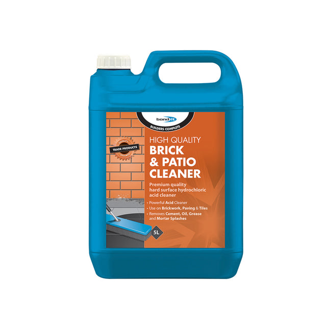Bond-It Bdh081 Brick & Patio Cleaner. Clear. Size 5 Litre. (Box of 4)