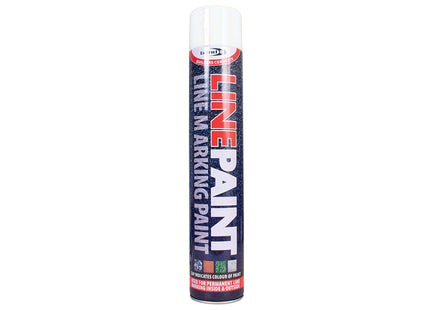 Bond-It Line-It Linemarker Paint. White. Size 750ml. (Box of 12)