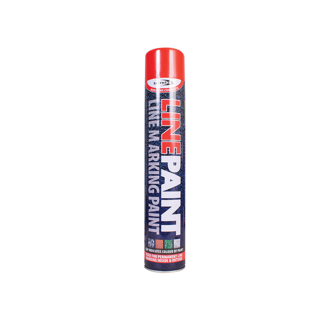 Bond-It Line-It Linemarker Paint. Red. Size 750ml. (Box of 12)