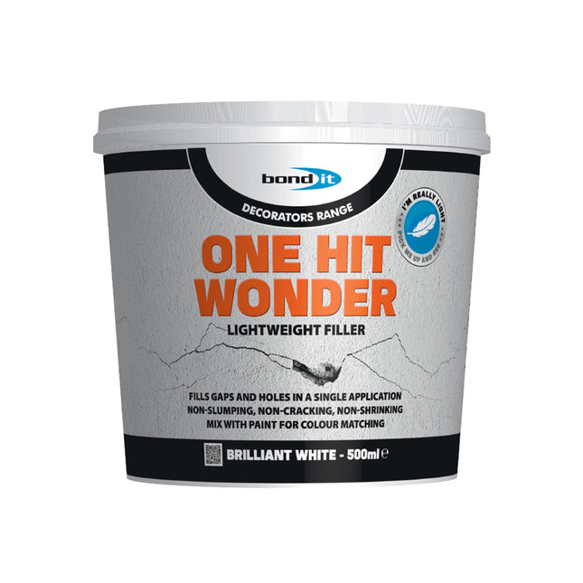 Bond-It One Hit Wonder Lightweight Filler White Size 500ml (Box of 12)