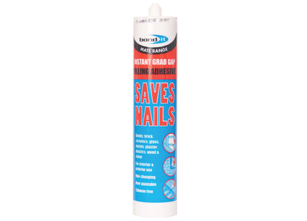 Bond-It Saves Nails Express. Instant Grab Adhesive. Beige. Size Eu3. (Box of 25)