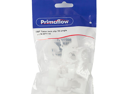 Primaflow Primapack Locking Clips 15mm - (1 = Pk 10)