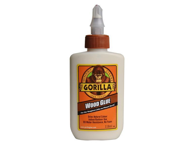 Gorilla PVA Wood Glue 118ml (Pack 3)