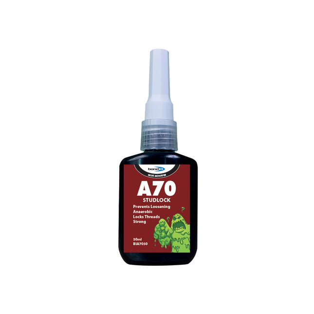 Bond-It A70 Studlock. Red. Size 50ml. (Box of 15)