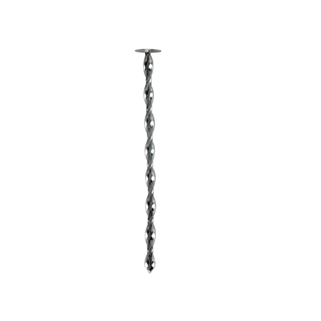 JCP Fixings Big Twist Nails Bright Zinc Plated - 8 x 195mm. (Box of 300)