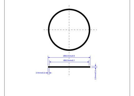 McAlpine ARW10 Rubber Washer for Bottle Trap Cup