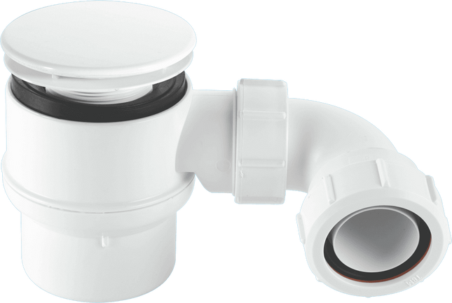 McAlpine STW6M-95 50mm Water Seal Shower Trap with Universal Outlet