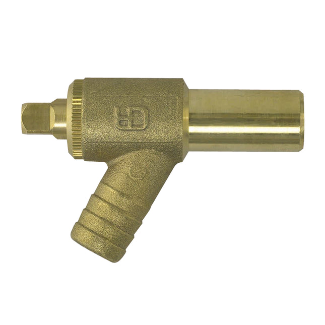 John Guest Speedfit Brass Drain Cock 15mm