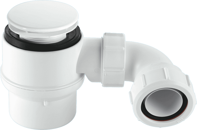 McAlpine STW2M-95 50mm Water Seal Shower Trap with Universal Outlet