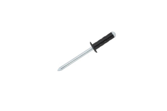 JRP Riveting Products 4.8 x 15mm Aluminium / Steel Dome Head Multigrip JRP Rivets - Black (Box of 500)