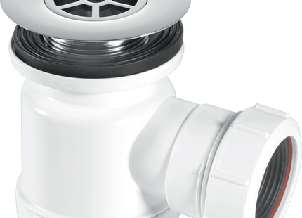 McAlpine STW7-R 19mm Water Seal Shower Trap with Universal Outlet
