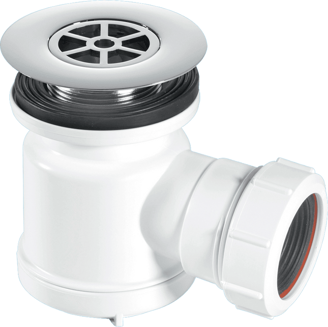 McAlpine STW7-R 19mm Water Seal Shower Trap with Universal Outlet