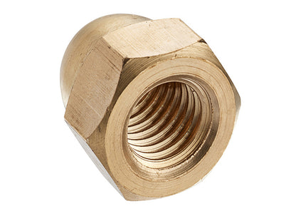 Unifix Brass Dome Nuts DIN 1587 - M6 x 1.00 (Box of 500)