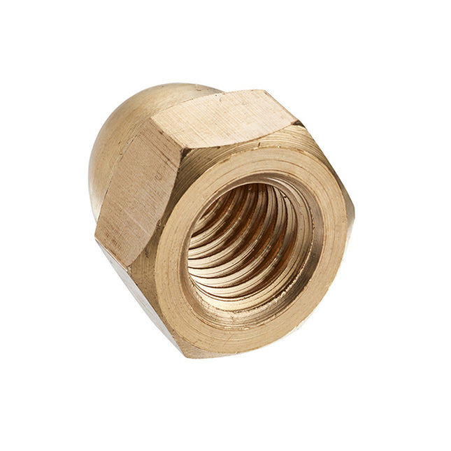 Unifix Brass Dome Nuts DIN 1587 - M10 x 1.50 (Box of 200)