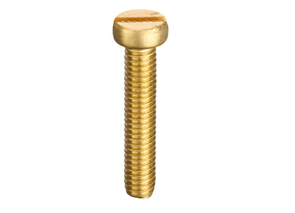 Unifix Brass Machine Screws Slotted Cheese Head DIN 84 - M5 x 16 (Box of 200)