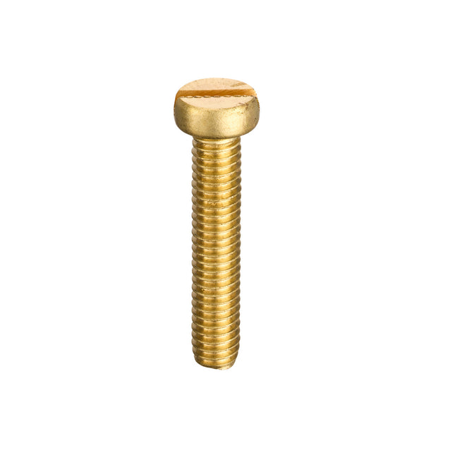 Unifix Brass Machine Screws Slotted Cheese Head DIN 84 - M5 x 16 (Box of 200)