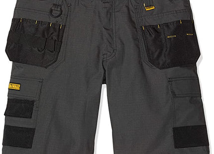 DEWALT Cheverley Lightweight Grey Polycotton Shorts Waist 40In