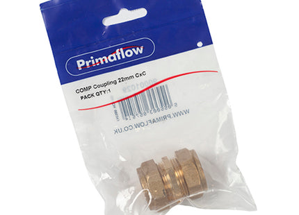 Primaflow Primapack Compression Coupling 22mm CxC - 9CC22