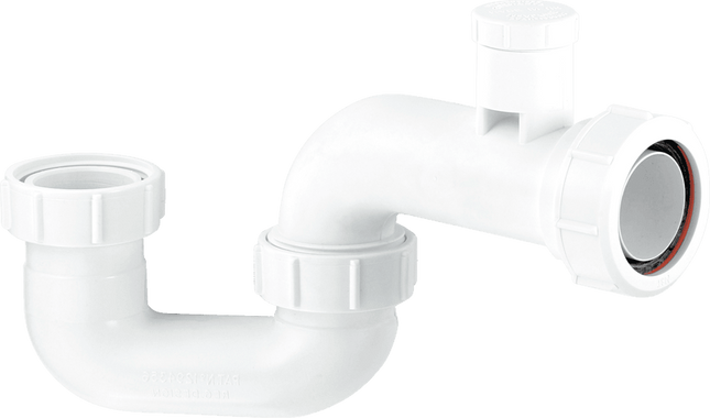 McAlpine SMP10V 50mm Water Seal Anti-Syphon (Silentrap) with 1½" Multifit Outlet Bath Trap