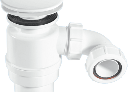 McAlpine STW11-M 80mm Water Seal Resealing Shower Trap with Multifit Outlet