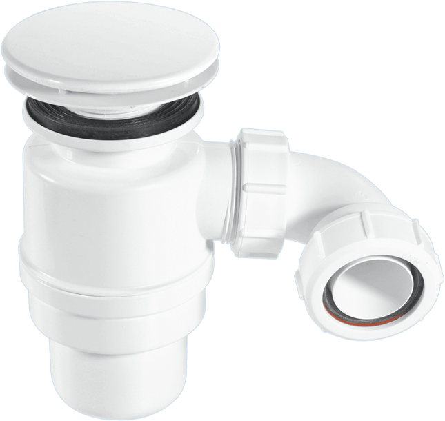 McAlpine STW11-M 80mm Water Seal Resealing Shower Trap with Multifit Outlet