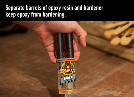 Gorilla Glue Gorilla 5 Min 2-Part Epoxy Syringe 25Ml