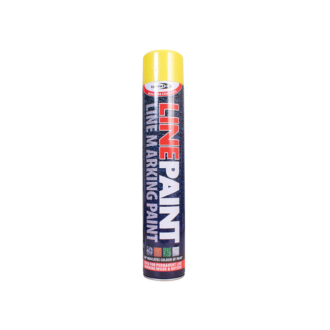Bond-It Line-It Linemarker Paint. Yellow. Size 750ml. (Box of 12)
