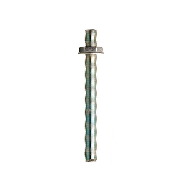 JCP Fixings J-Fix Studs Plain Ended Grade 5.8 Threaded Stud Bright Zinc Plated - M12 x 150 (Box of 10)