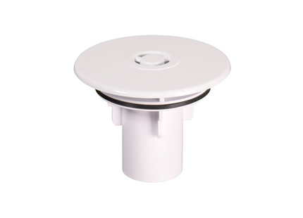 McAlpine ST90WHTOP+TUBE White Plastic Flange And Dip Tube For ST90 Traps