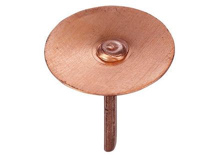 Unifix Copper Disc Rivets - 3/4" (20mm) - Packed In 100'S. (Box of 500)