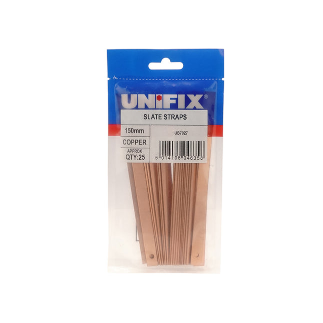 Unifix Copper Slate Strap - 150mm (Box of 125)
