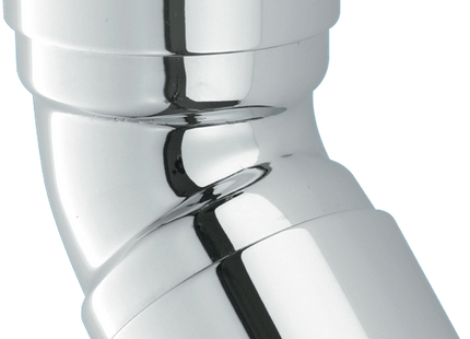 McAlpine 35B-CB 135° Chrome Plated Brass Compression Bend 1¼"