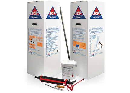 JCP Fixings Crack Stitch Twist Starter Kit - FJCSKIT - Perfect for Structural Repairs