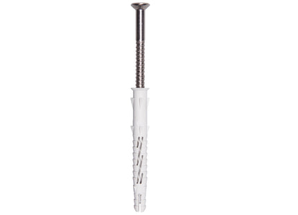 JCP Fixings A4-316 Stainless Steel ETA Frame Fixings Countersunk Head - 8 x 80mm (Box of 100)