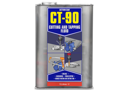 Action Can CT-90 Cutting and Tapping Fluid 5Ltr - Q99CT90005L00001000 - Essential for Metalworking