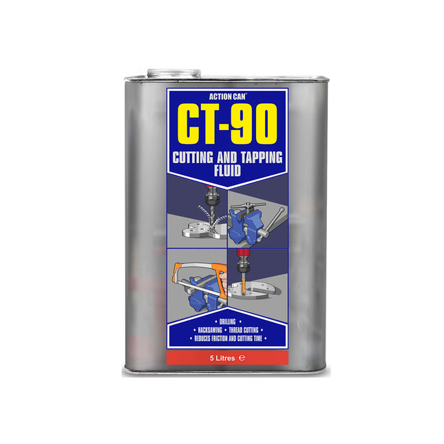 Action Can CT-90 Cutting and Tapping Fluid 5Ltr - Q99CT90005L00001000 - Essential for Metalworking