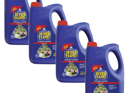 Jeyes Fluid Ready to Use 4 litre (Pack of 4)