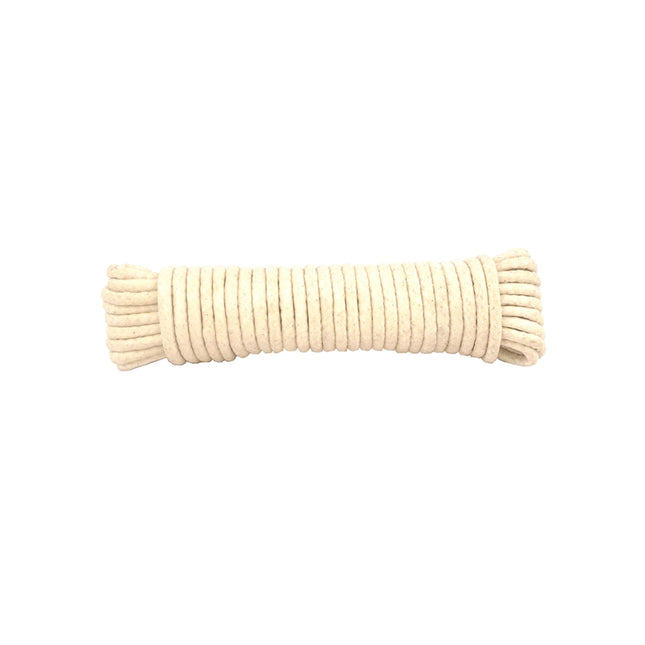Chain Products Sashcord No.4 Waxed Cotton 6mm 10m Hanks - Pack of 10