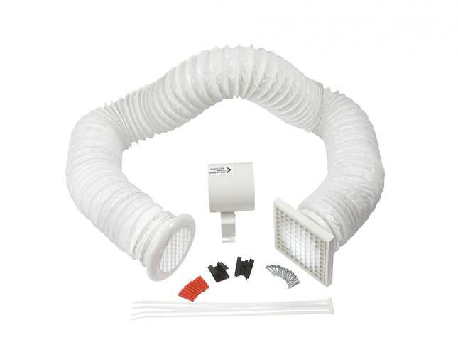 Airvent 100mm In Line Axial Shower Kit With Timer