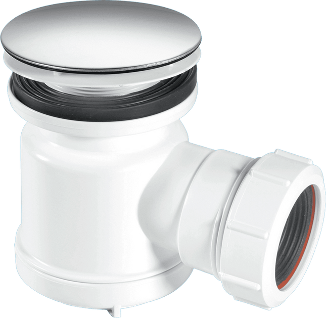 McAlpine STW7-M 19mm Water Seal Shower Trap with Universal Outlet