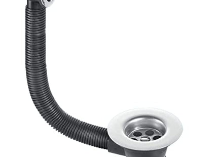 McAlpine FSW2PC Sink Combined Waste and Overflow - Chrome Plated Overflow Grid 1.5" x 85mm Flange