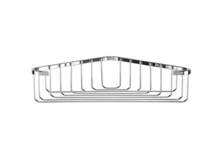 Croydex Stainless Steel Corner Basket - QM395941