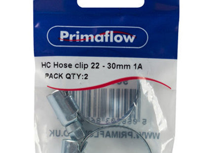 Primaflow Hose Clip 20-32mm - (1 = Pk 2)