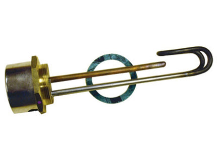 Tesla UK Copper Immersion Heater & Stat 11" - TIH505