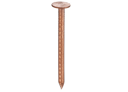 Unifix Copper Clout Nails - 30 X 2.65Mm. 25Kg Box (Pack of 25)
