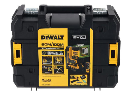 Dewalt Power Tools Dcle34035d1 3X360 Remote Control Green Laser 18V 1 X 2.0Ah Li-Ion