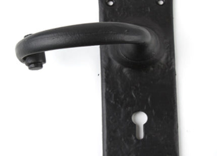 Unifix Black Antique Traditional Plain Lock Furniture - 9KXANTIQUE/900