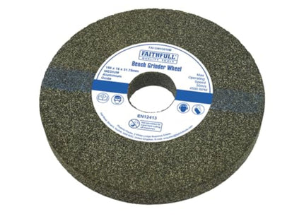 Faithfull General Purpose Grinding Wheel 150 X 16Mm Medium Alox