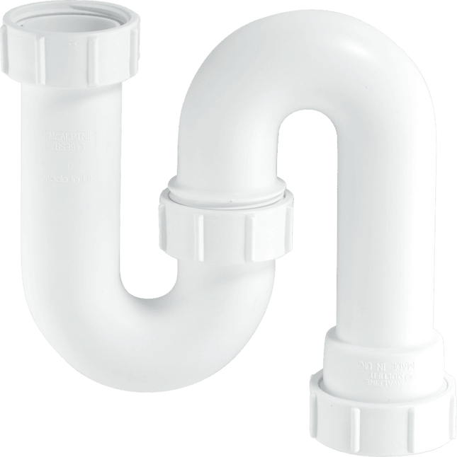 McAlpine SB10 1¼" 75mm Water Seal Tubular Swivel 'S' Trap