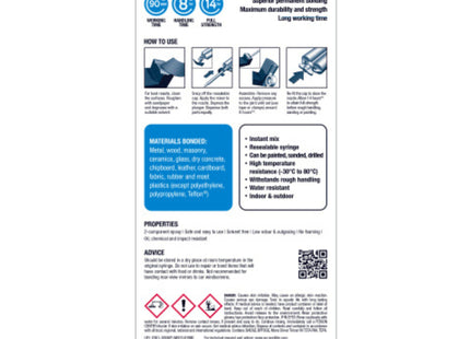 Araldite Standard Epoxy Syringe 24Ml